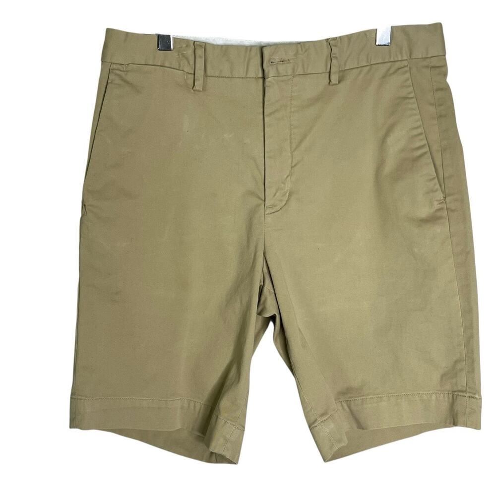 Polo Ralph Lauren Chino Shorts Men’s 30 Cotton Stretch Classic Fit Khaki Preppy